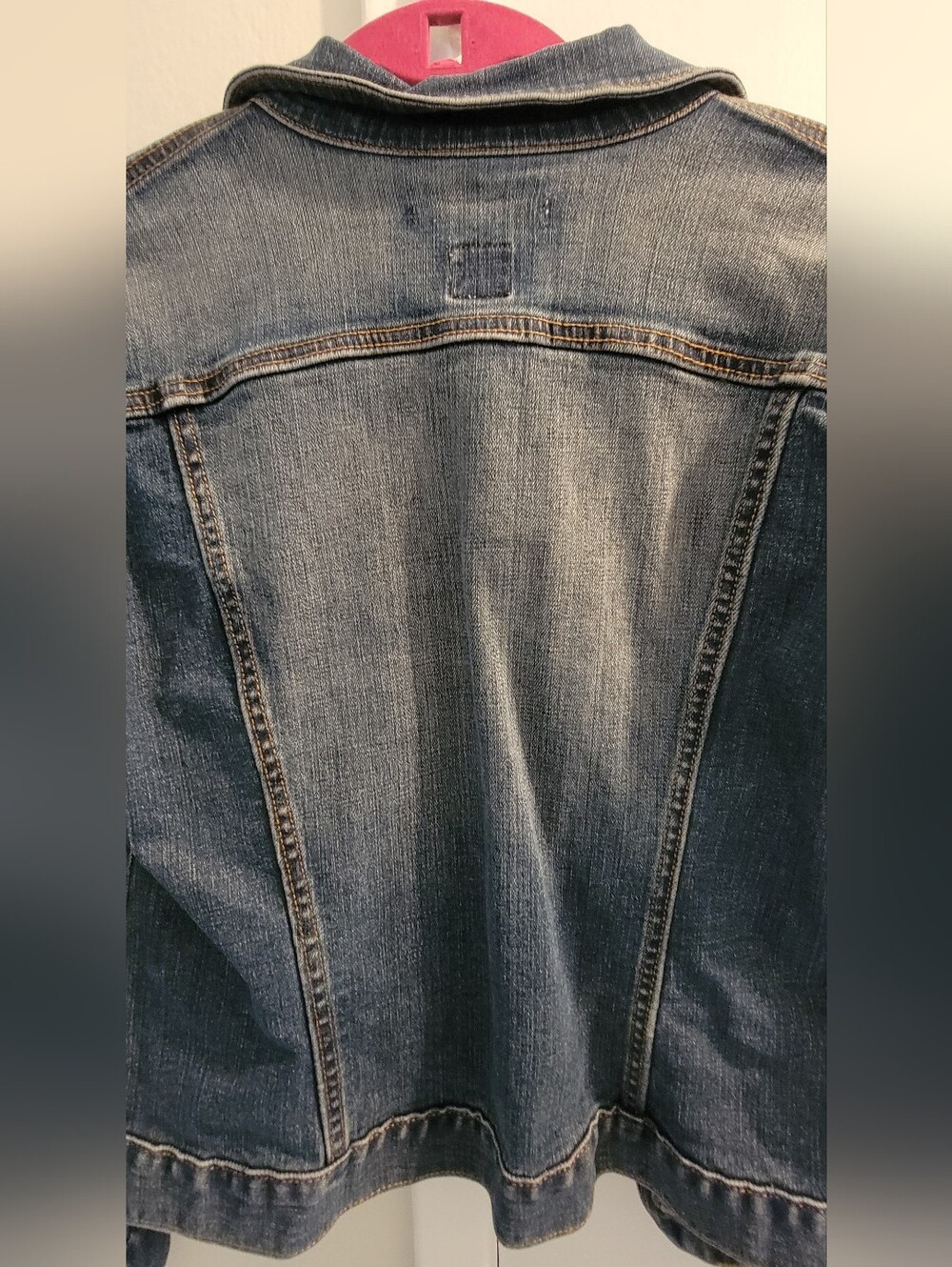 GAP Stretch Denim Jacket - Blue M - Picture 11 of 12